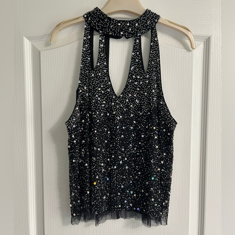 Urban Outfitters Sequin Top